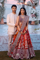 Pranavi Reddy In Our Custom Saroj Naimisha Lehenga Set