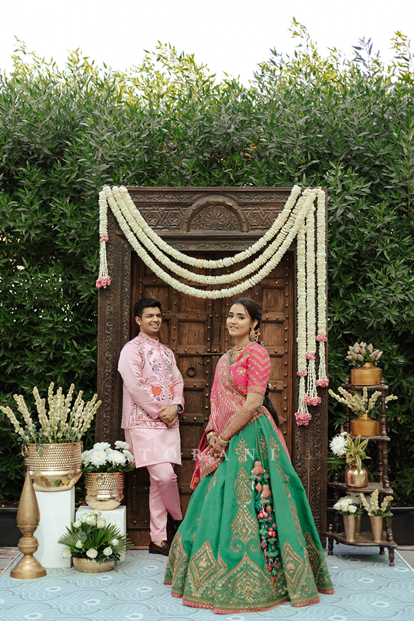 Sakshi Jain In Our Mayuri Srisa Lehenga Set