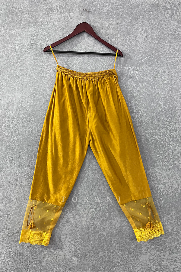 Sale- Zard Kalidaar Paavni Pants