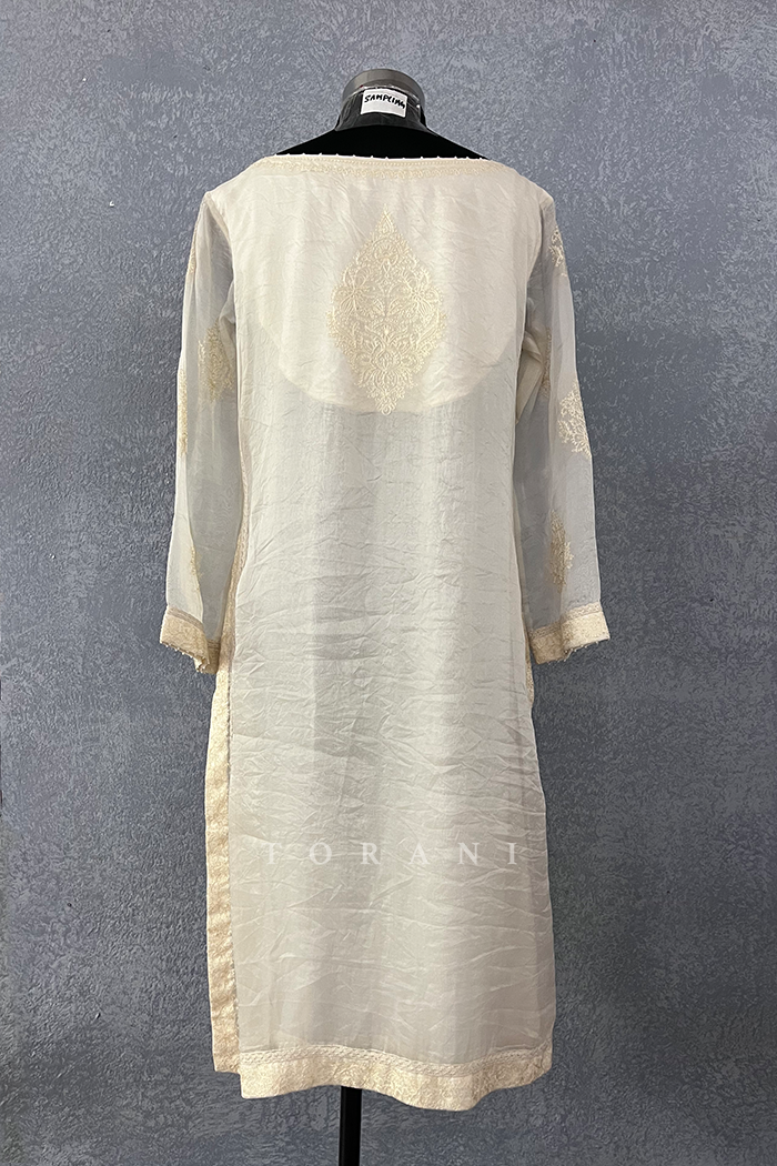 Sale - Swetah Aadrita Kurta