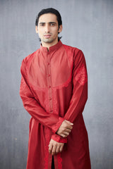 SURKH RAHIL KURTA