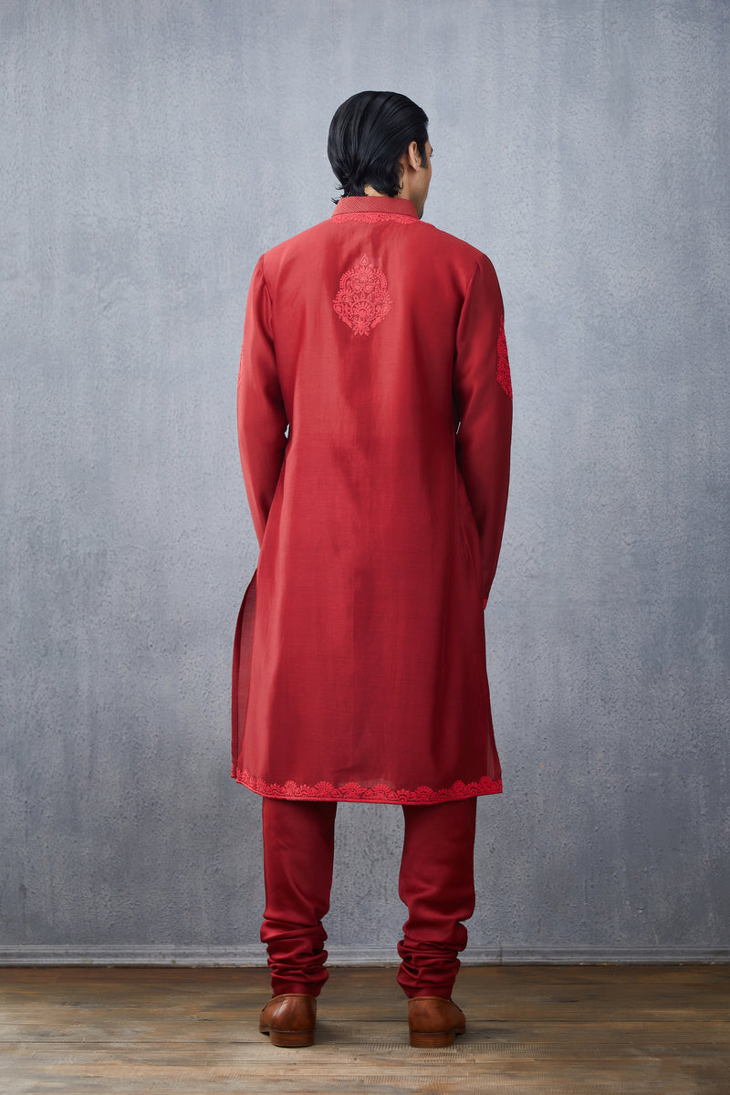 SURKH RAHIL KURTA