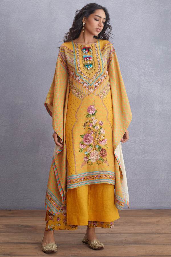 Sale- Sunehra Nazreen Kaftan Set