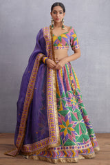 Sale- NAVRATAN SHAMIYANA LEHENGA SET