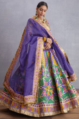 Sale- NAVRATAN SHAMIYANA LEHENGA SET