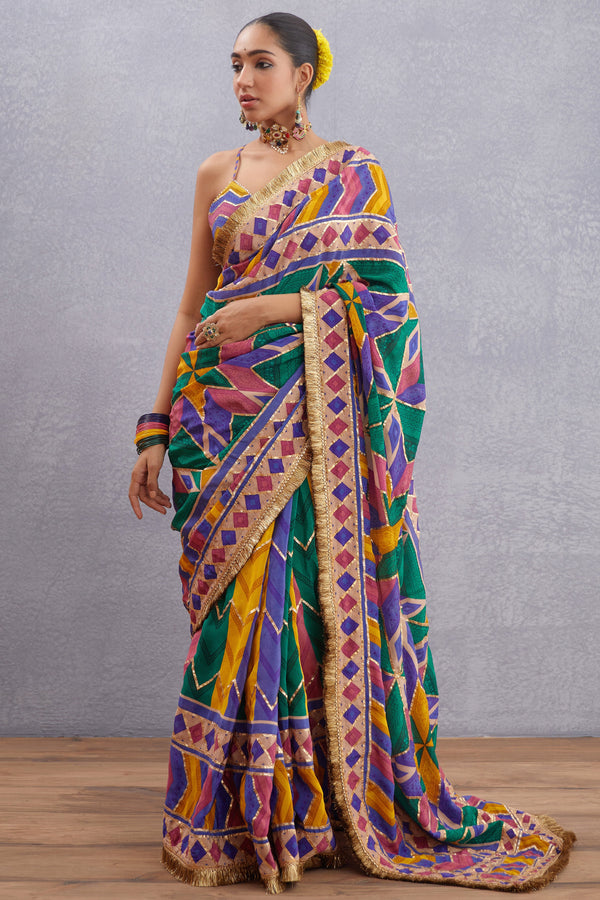 Sale-  Satrangi Shamiyana Saree